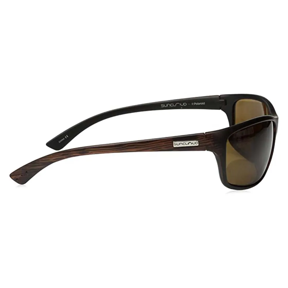 Suncloud Unisex Burnished Brown Frame Brown Lens Sentry Polarized Sunglasses - S-SEPPBRBR