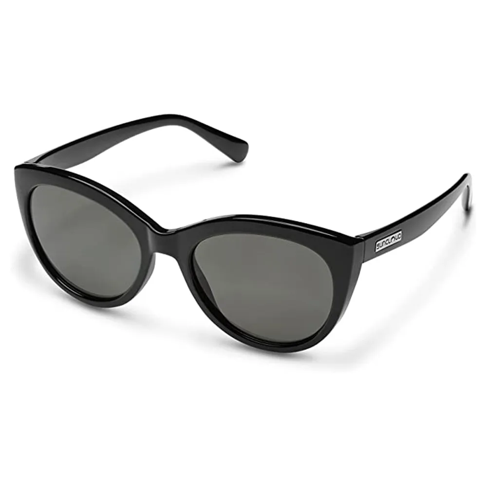 Suncloud Women's Black Frame Gray Green Lens Polarized Cityscape Sunglasses - 20529580754M9