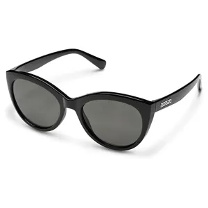 Suncloud Women's Black Frame Gray Green Lens Polarized Cityscape Sunglasses - 20529580754M9