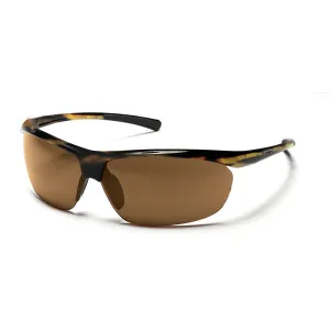 Suncloud Zephyr Rimless Sunglasses Medium in Tortoise/Brown