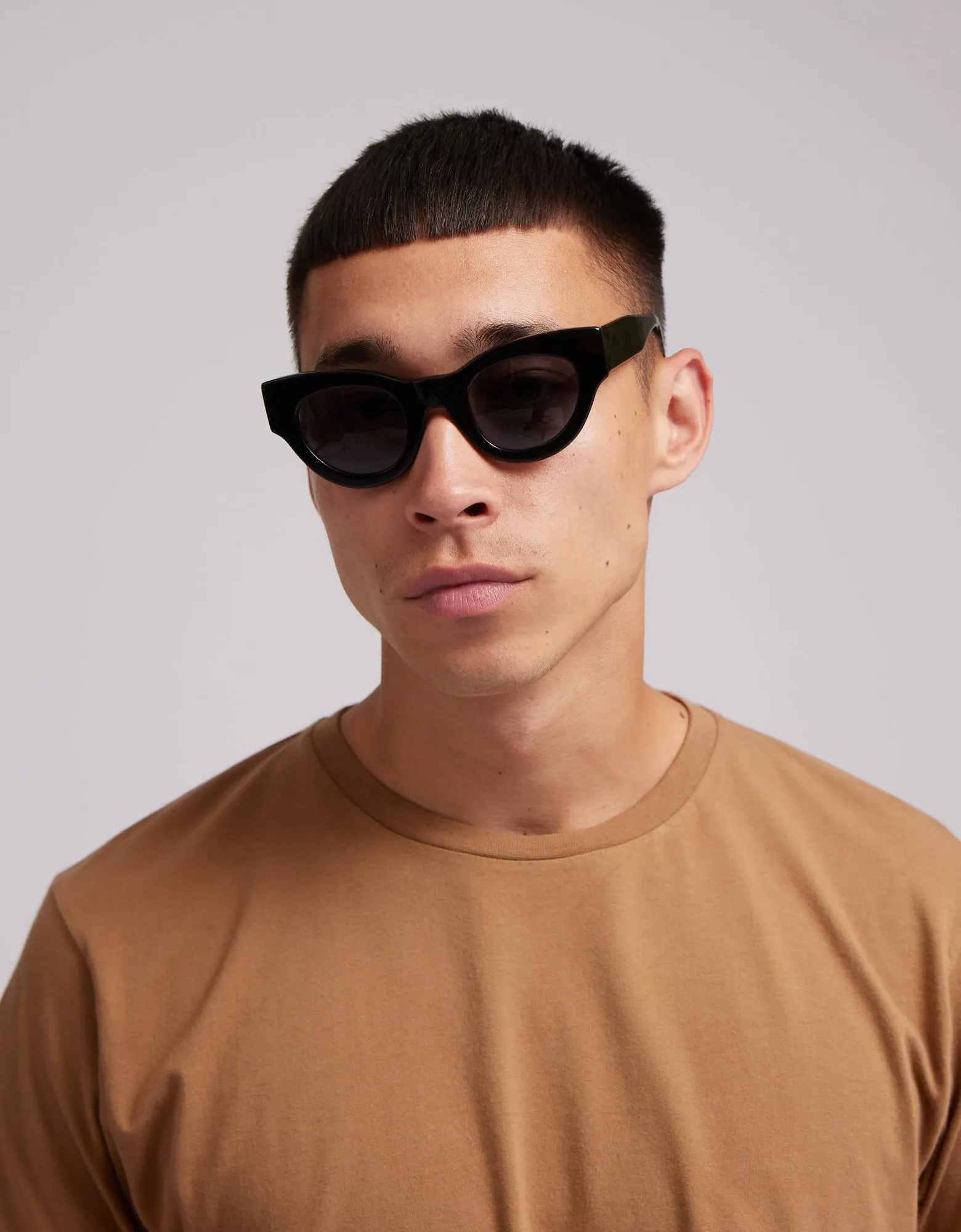 Sunglass 06 - Soft Yellow - Brown