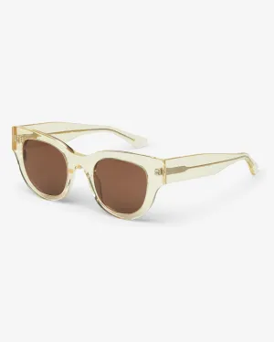 Sunglass 06 - Soft Yellow - Brown