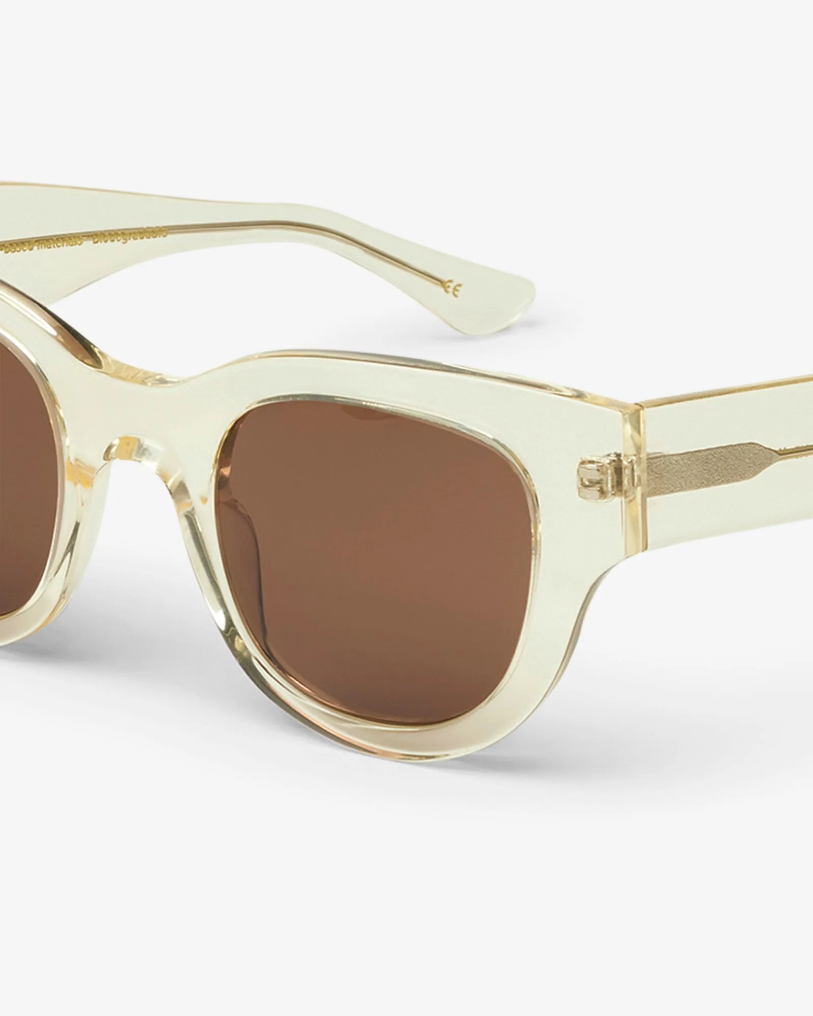 Sunglass 06 - Soft Yellow - Brown