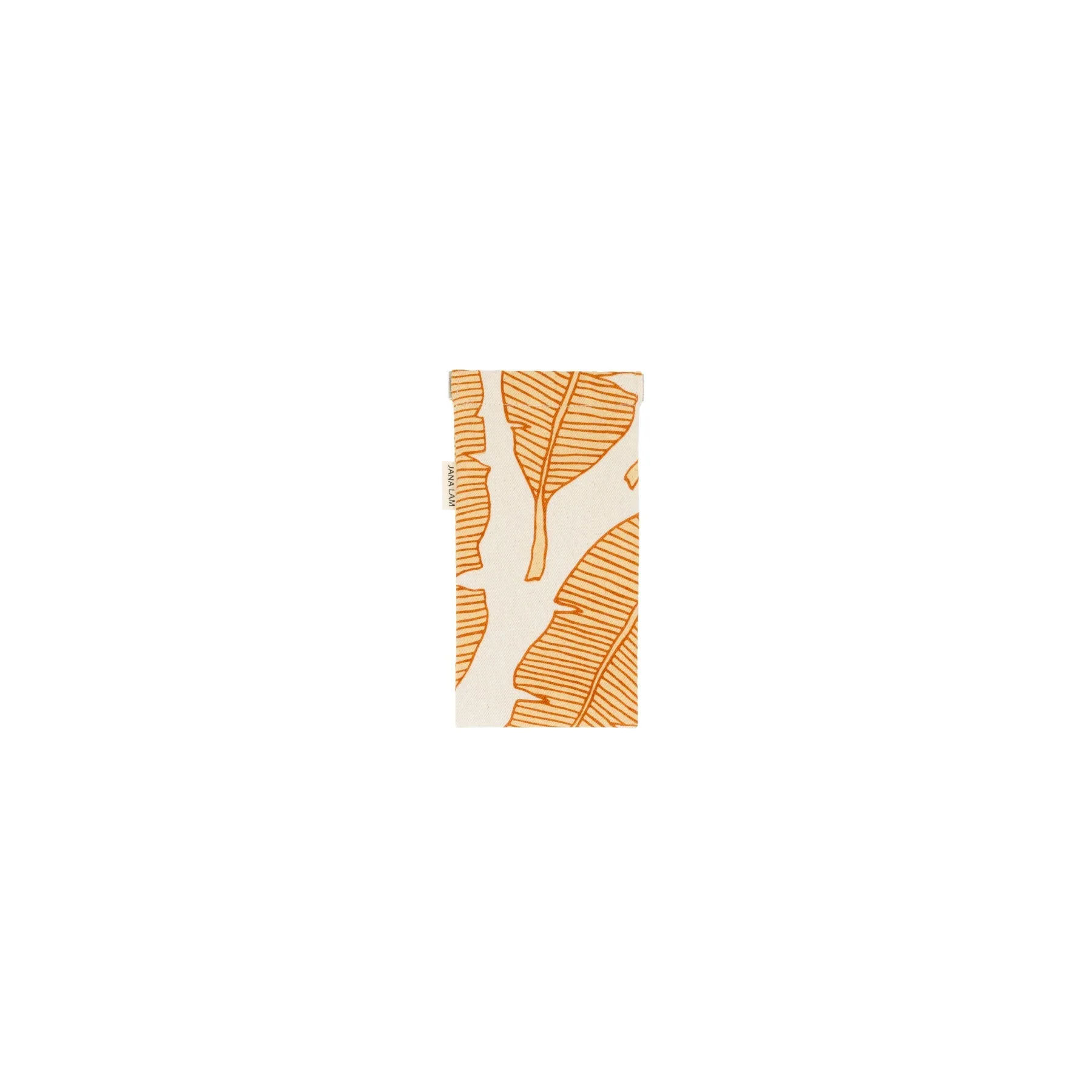 Sunglass Case • Banana Leaf • Sienna over Tan