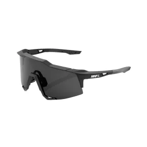 Sunglasses 100% Speedcraft XS Soft Tact Black - Smoke Lens