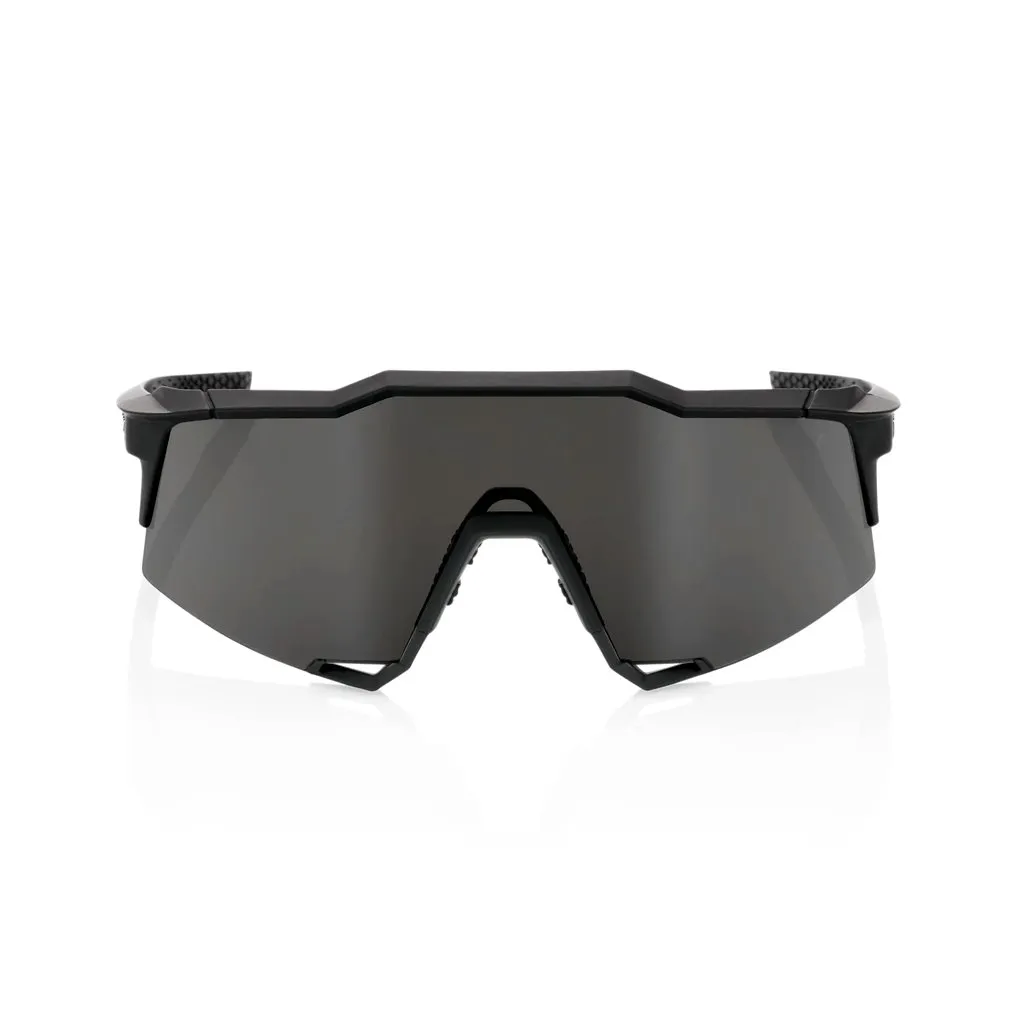 Sunglasses 100% Speedcraft XS Soft Tact Black - Smoke Lens
