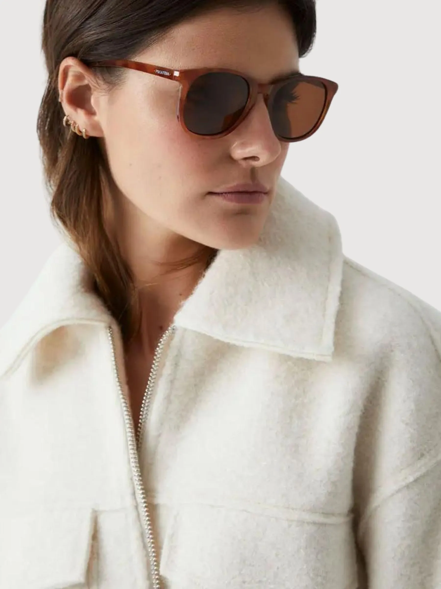 Sunglasses Arroyo Brown Recycled Plastic | Parafina