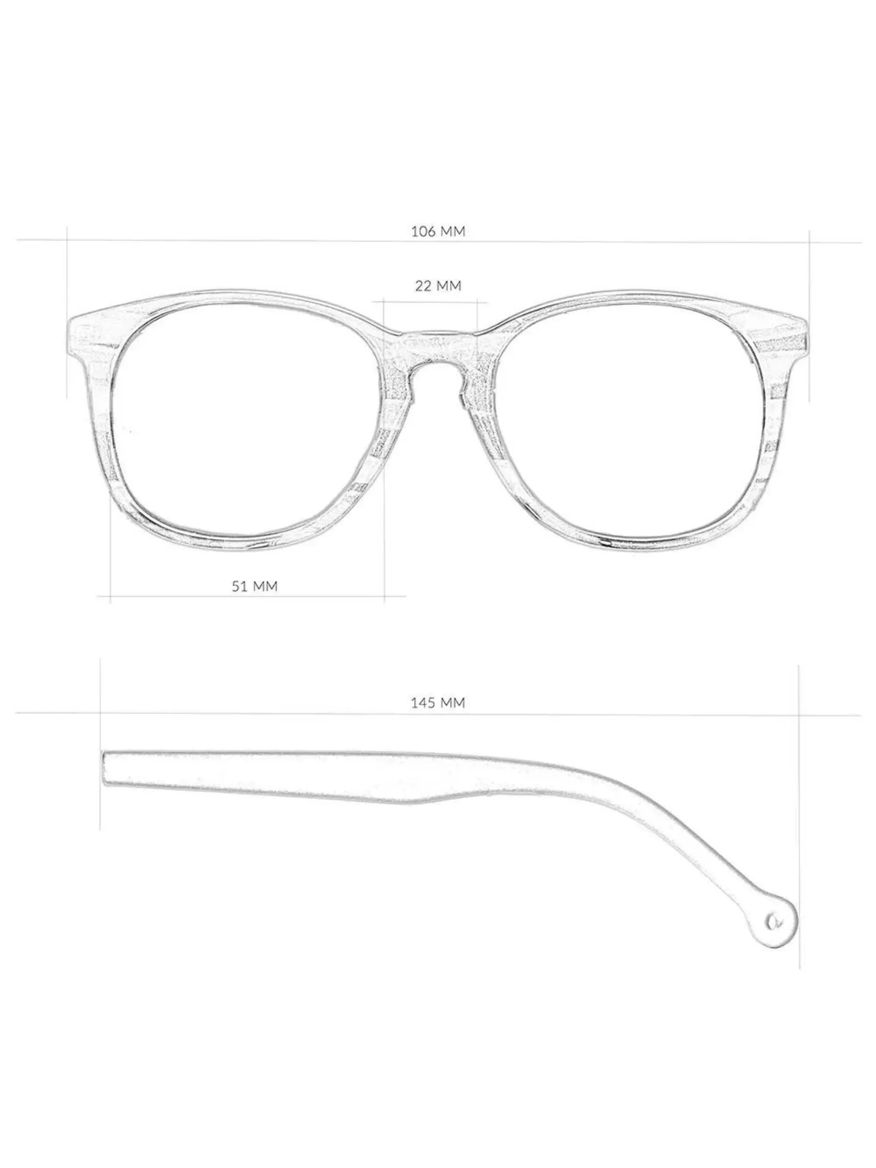 Sunglasses Arroyo Brown Recycled Plastic | Parafina