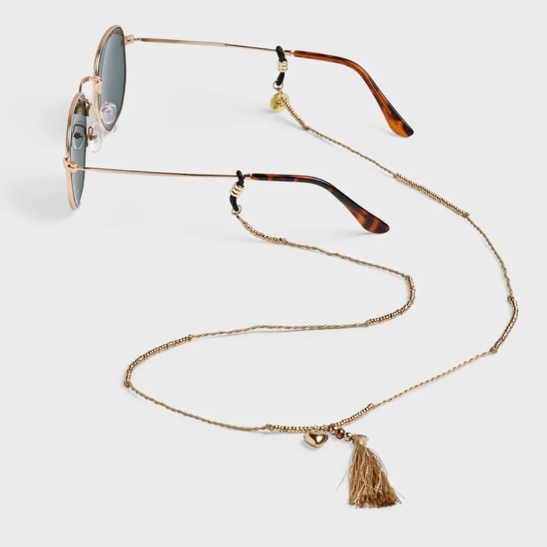 Sunglasses Chain | McTassle Beige