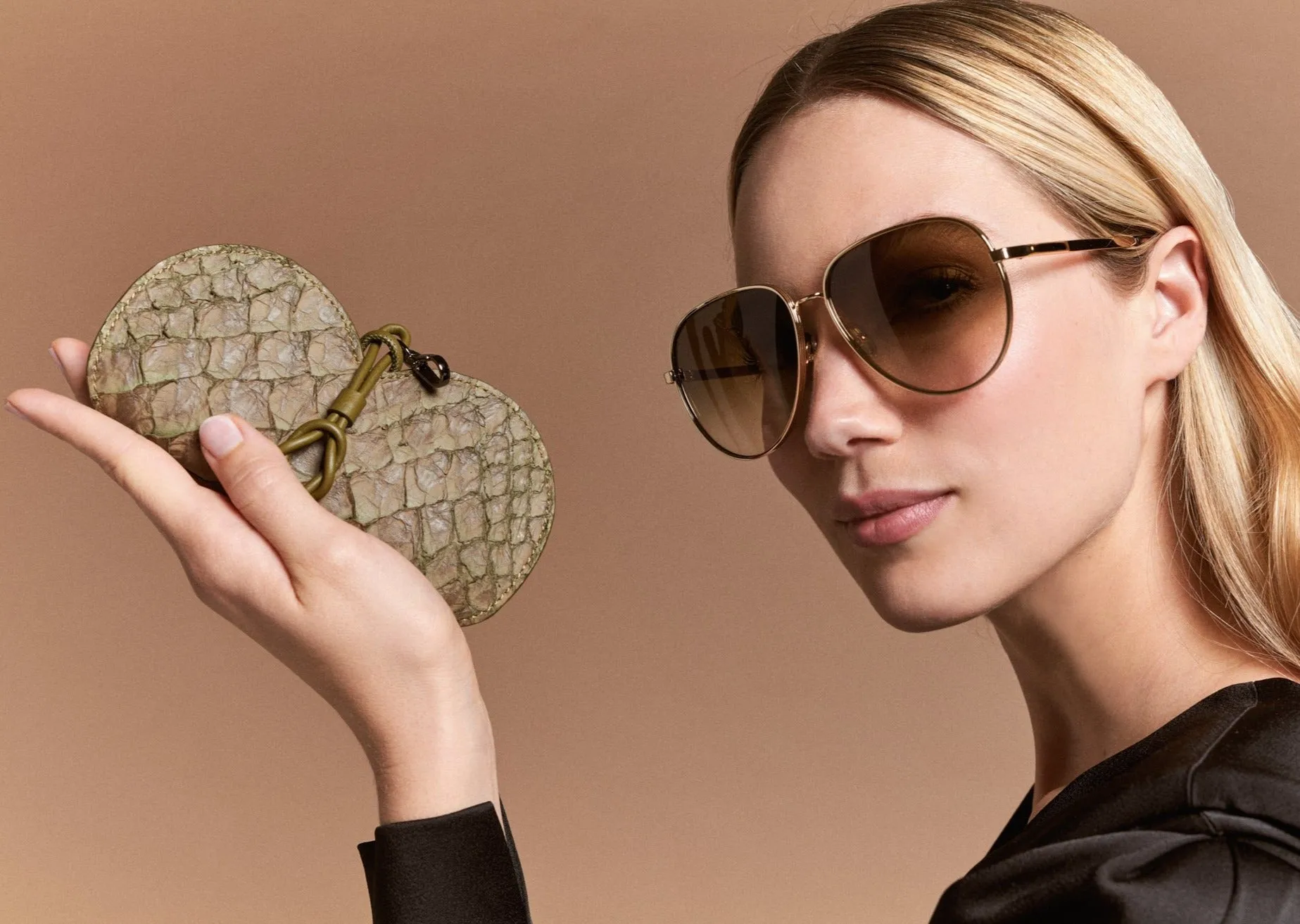 Sunglasses Cover Kate Pirarucu Green Hops