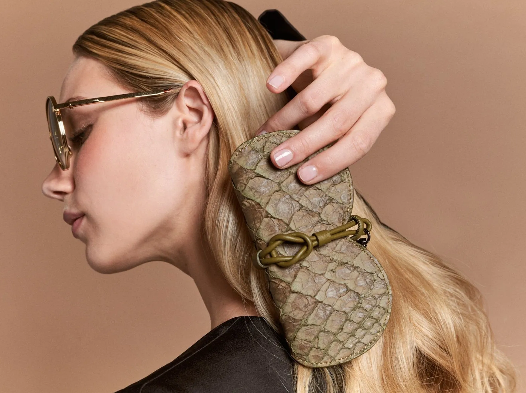 Sunglasses Cover Kate Pirarucu Green Hops