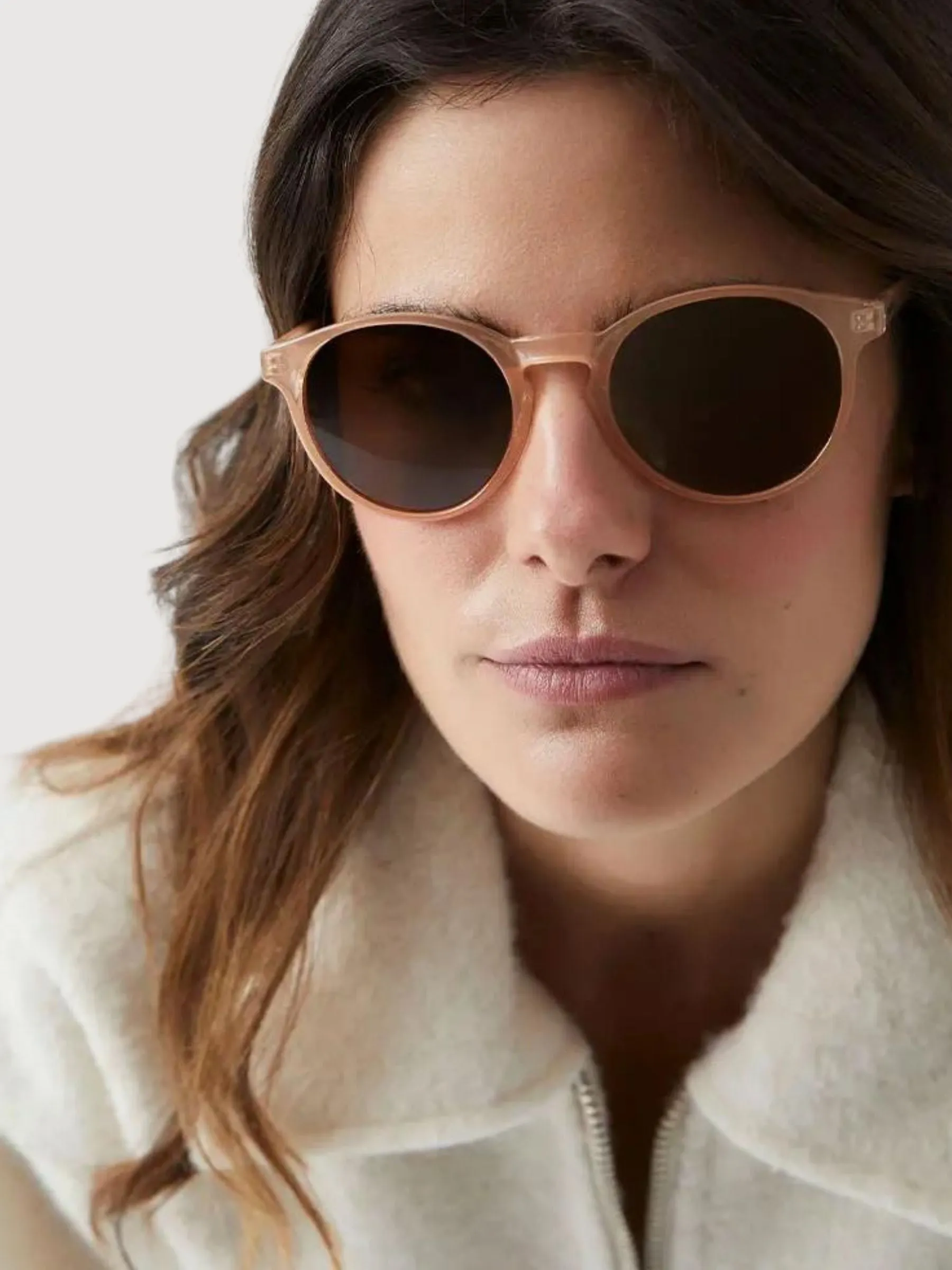 Sunglasses Isla Recycled Plastic Nude | Parafina