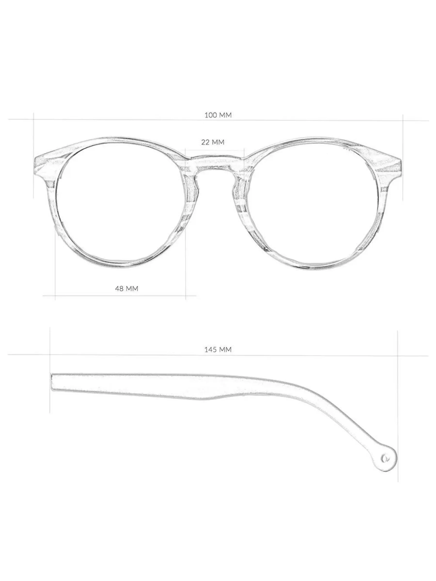 Sunglasses Isla Recycled Plastic Nude | Parafina