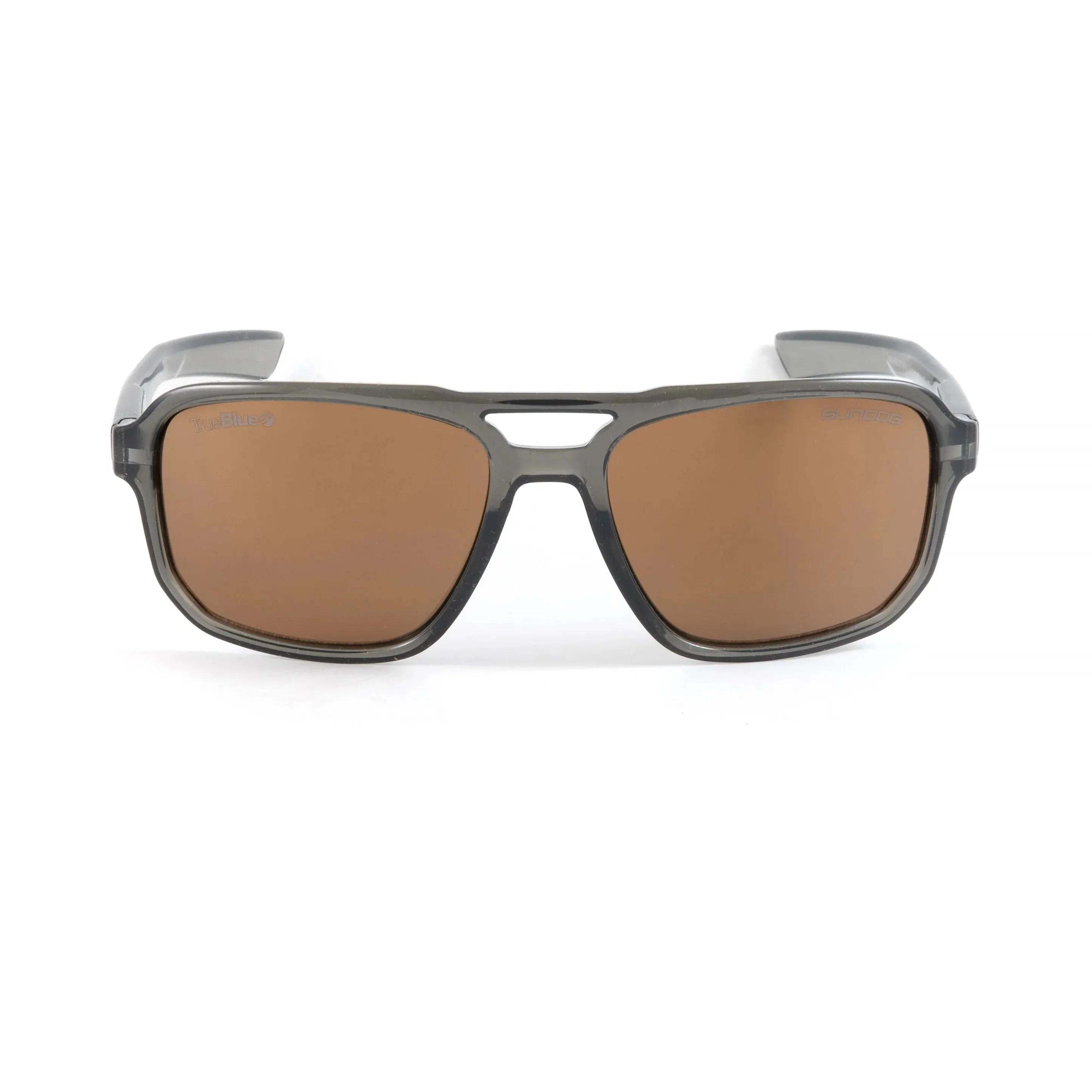 Sunglasses - Sundog ZENITH Polycarbonate Glasses Crystal Olive Grey/Brown, 446160