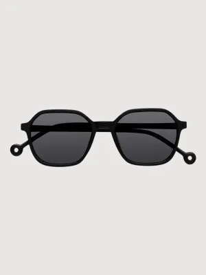 Sunglasses Valle Recycled Plastic Black | Parafina