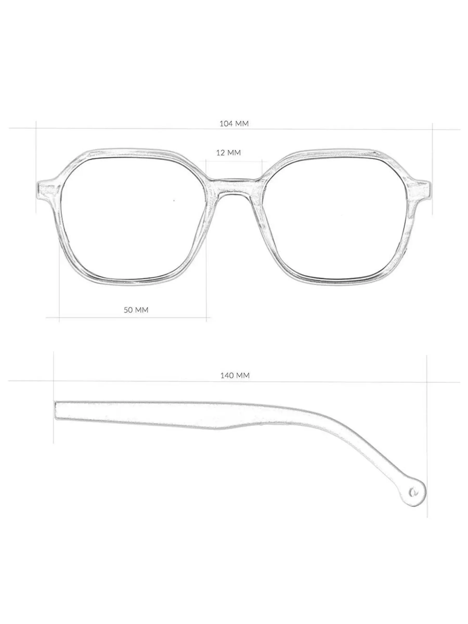 Sunglasses Valle Recycled Plastic Black | Parafina