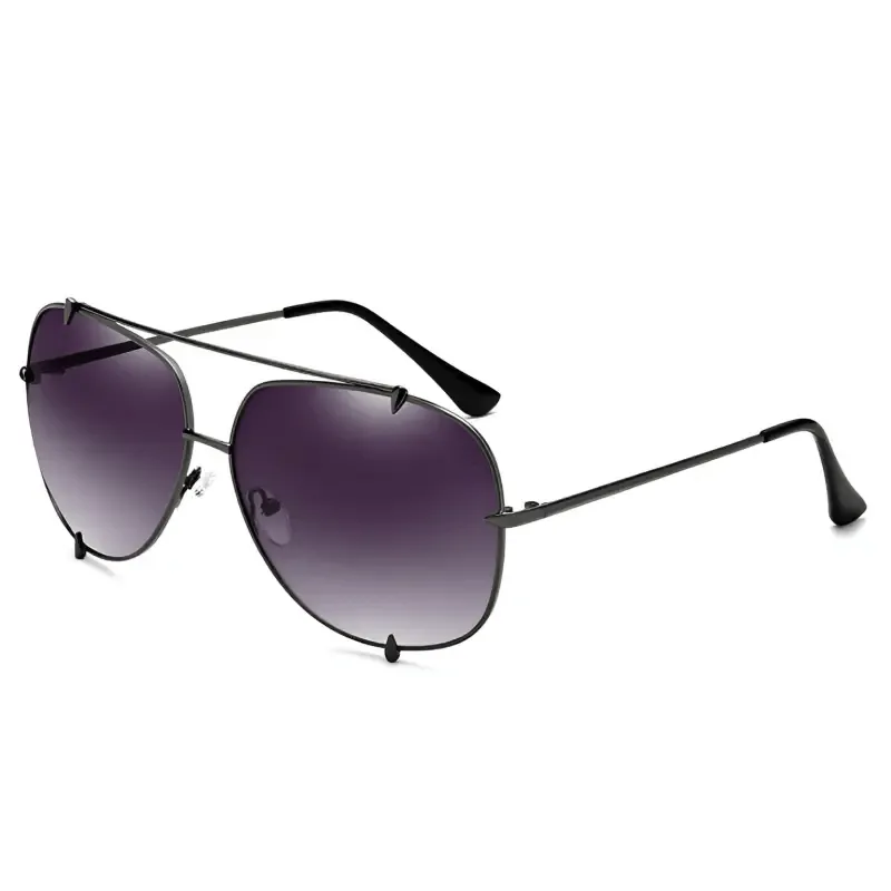 Sunglasses Wolf Claw Rivet Men's with UV400 Protection & Stylish Metal Frame