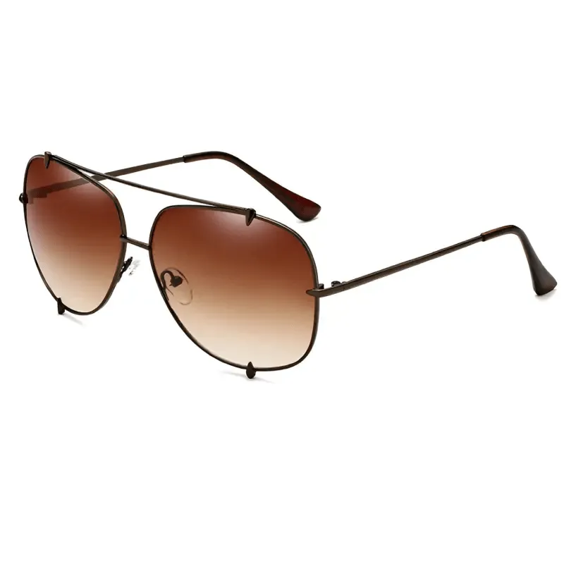 Sunglasses Wolf Claw Rivet Men's with UV400 Protection & Stylish Metal Frame