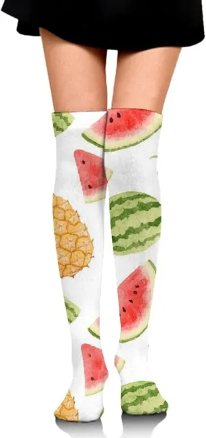 Supdreamc Women Girls Vintage Crew Dress Socks for Cosplay, Sports, Trekking