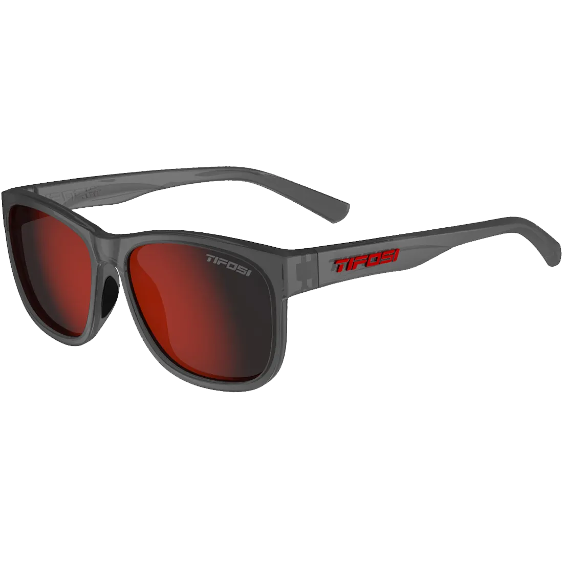 Swank XL Satin Vapor/Smoke Red