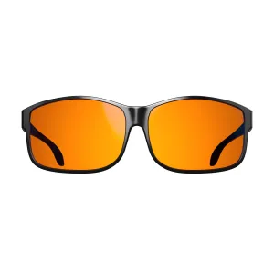 Swanwick Fitover Night Black Regular Blue Light Blocking Glasses