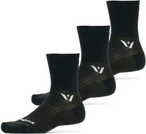 Swiftwick - PERFORMANCE FOUR (3 Pairs) Trail Running & Cycling Socks, Max Durability