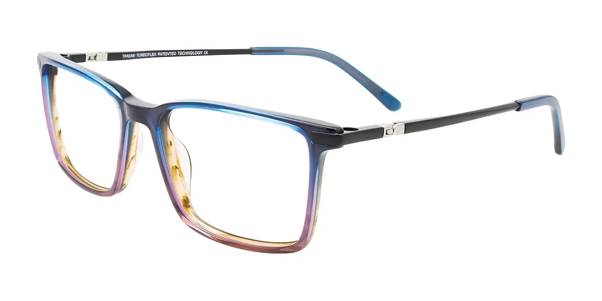 Takumi TK1245 Eyeglasses with Clip-on Sunglasses | Size 50