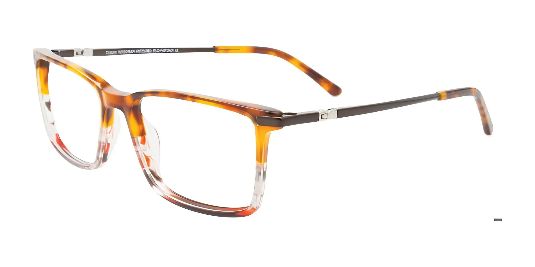 Takumi TK1245 Eyeglasses with Clip-on Sunglasses | Size 50