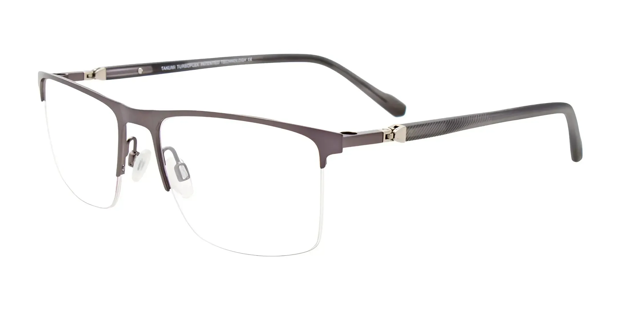 Takumi TK1252 Eyeglasses with Clip-on Sunglasses | Size 56