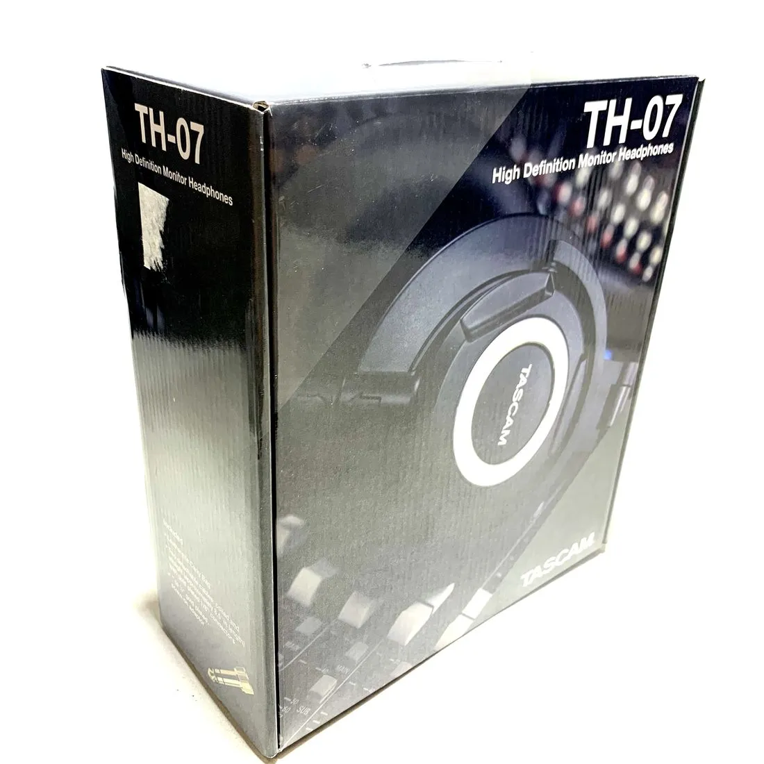 Tascam TH-07 High-Definition Monitor Headphones (Black) #2403 - DEMO