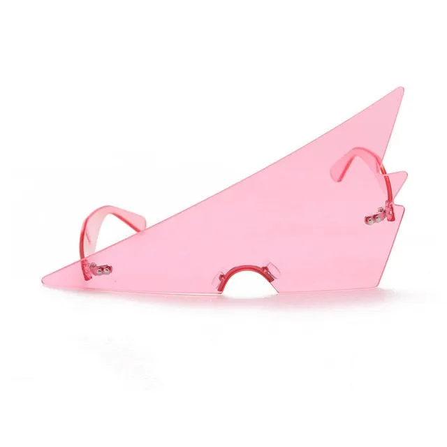 TEEK - Retro Triangular Chip Eyewear