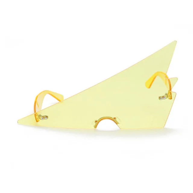 TEEK - Retro Triangular Chip Eyewear