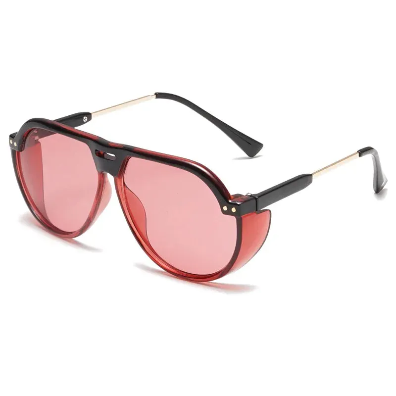 TEEK - Transparent Color Frog Pilot Sunglasses