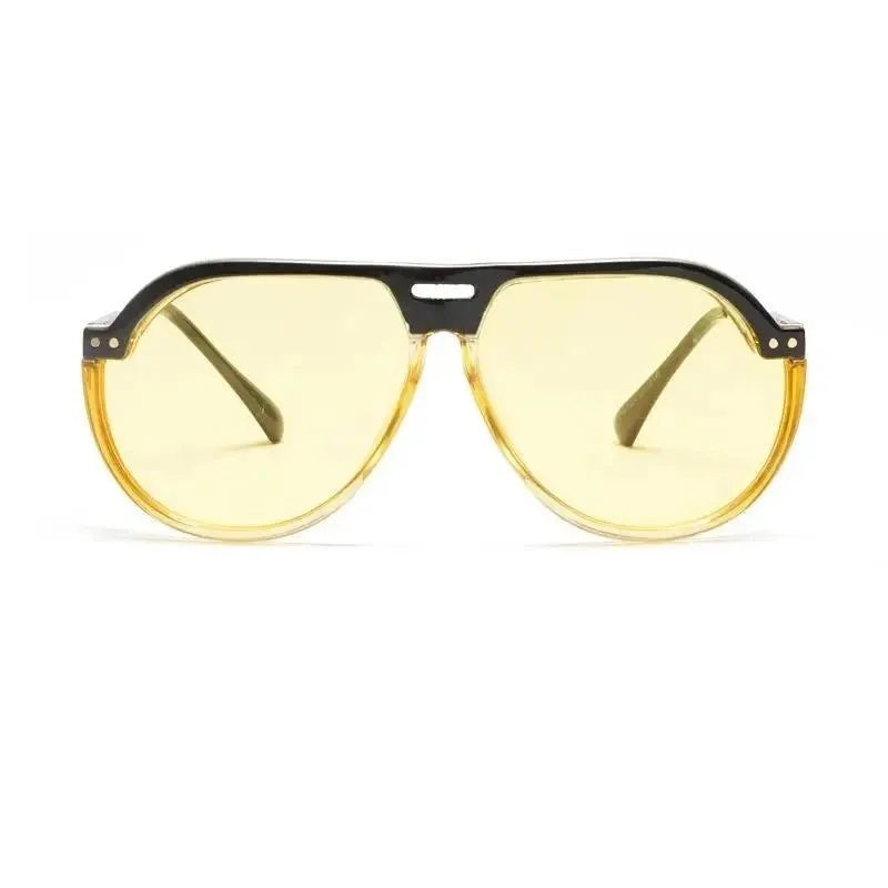 TEEK - Transparent Color Frog Pilot Sunglasses