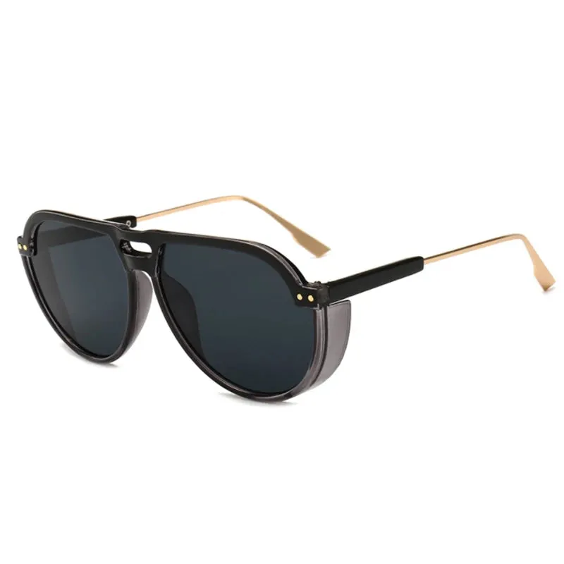 TEEK - Transparent Color Frog Pilot Sunglasses