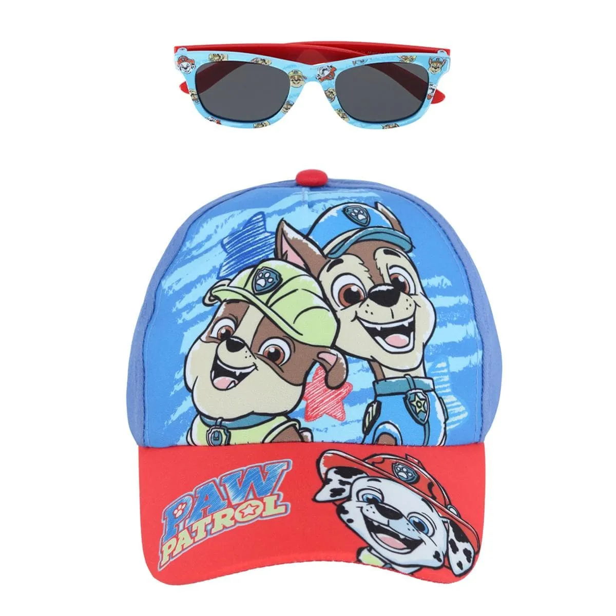 Textiel Trade Boys Nickelodeon Paw Patrol Baseball Cap and Sunglasses Set