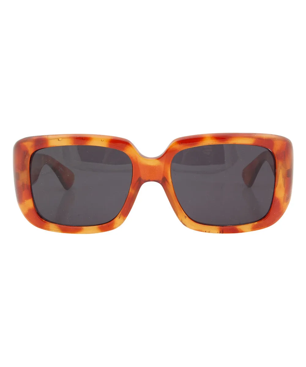 THE BOSS Tortoise Square Sunglasses