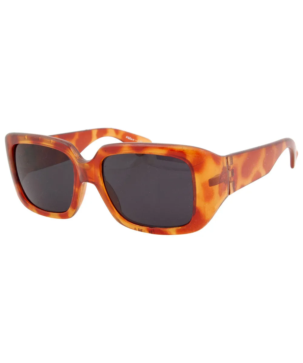 THE BOSS Tortoise Square Sunglasses
