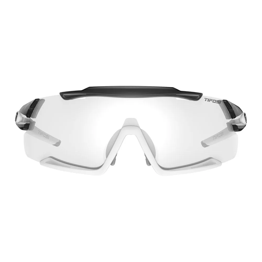 Tifosi Aethon Fototec Light Single Lens Sunglasses-Crystal Smoke/White/Fototec Light Night