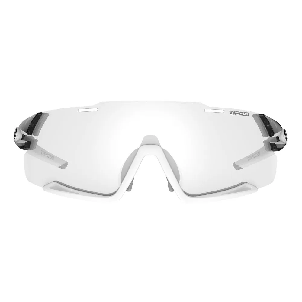 Tifosi Aethon Fototec Light Single Lens Sunglasses-Crystal Smoke/White/Fototec Light Night