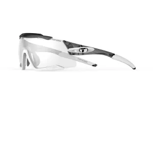Tifosi Aethon Fototec Light Single Lens Sunglasses-Crystal Smoke/White/Fototec Light Night
