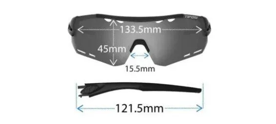 Tifosi Optics Inc. Alliant Fototec - Gunmetal Light Night Fototec (1490300331)