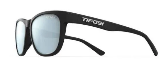 Tifosi Swank Sunglasses - Satin Black/Smoke Bright Blue