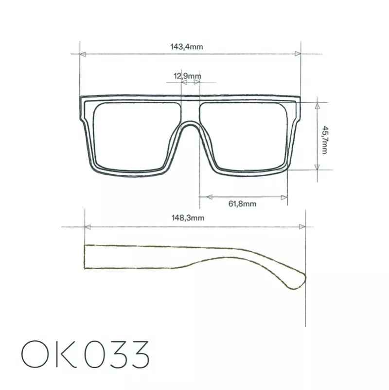 TOKYO SQUARE SUNGLASSES - Green Sage