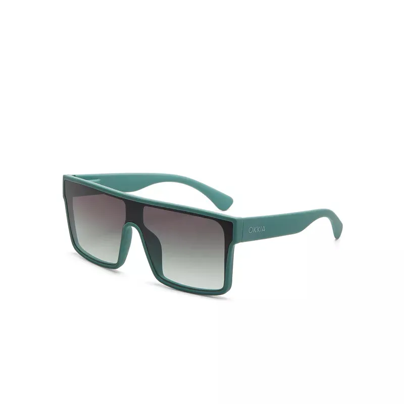 TOKYO SQUARE SUNGLASSES - Green Sage
