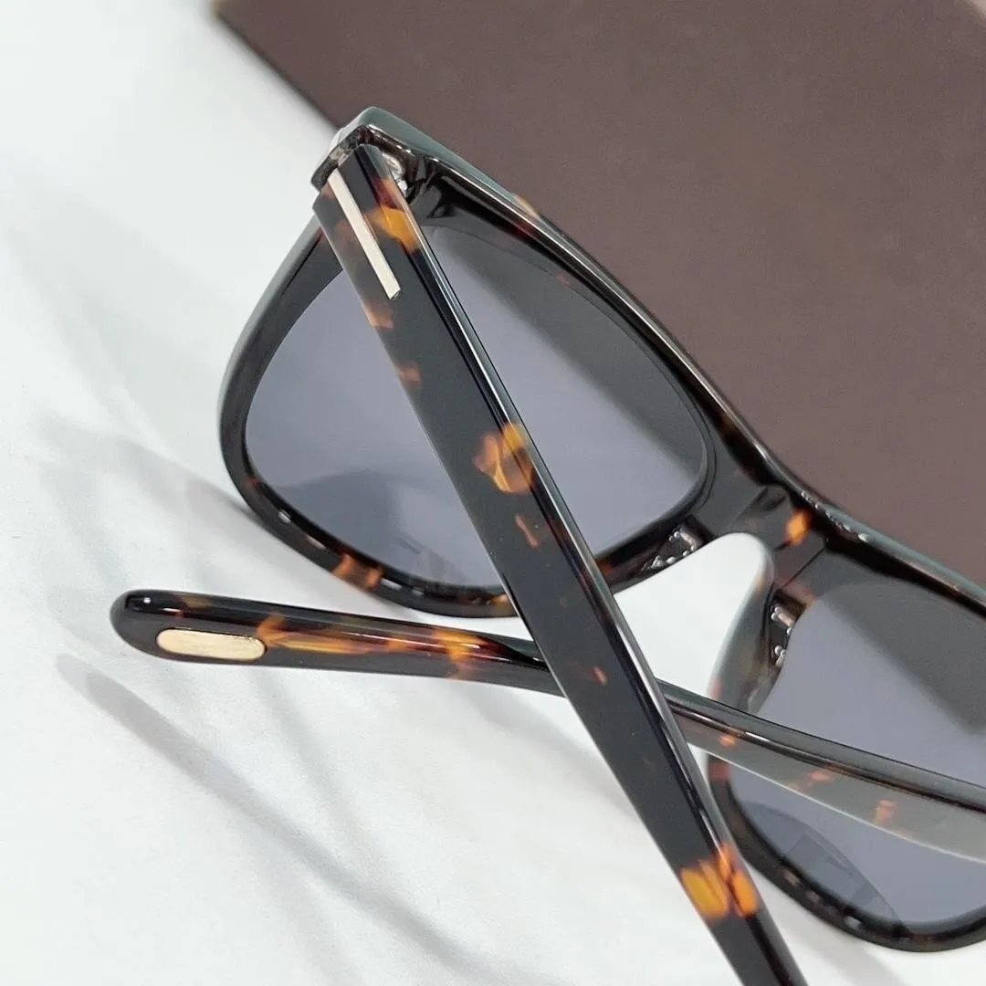 Tom For sunglasses luxury brand Designer FT0336 Men's Sunglasses Retro Square Sunglasses male Fashion Shades for Man