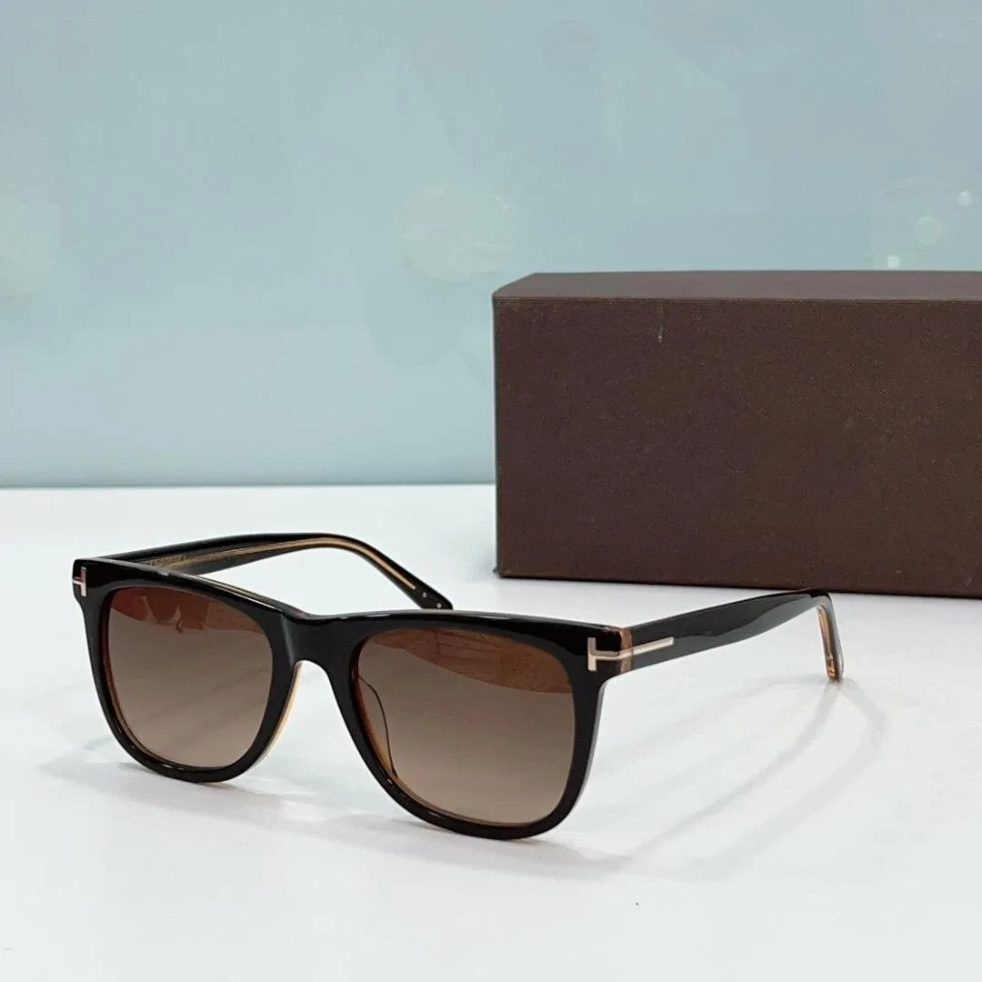 Tom For sunglasses luxury brand Designer FT0336 Men's Sunglasses Retro Square Sunglasses male Fashion Shades for Man