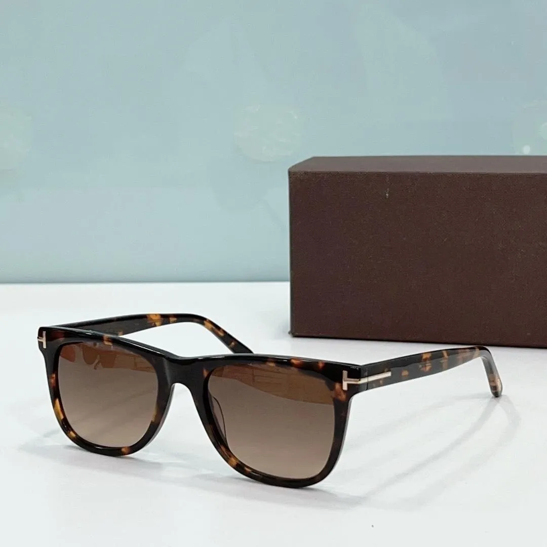 Tom For sunglasses luxury brand Designer FT0336 Men's Sunglasses Retro Square Sunglasses male Fashion Shades for Man
