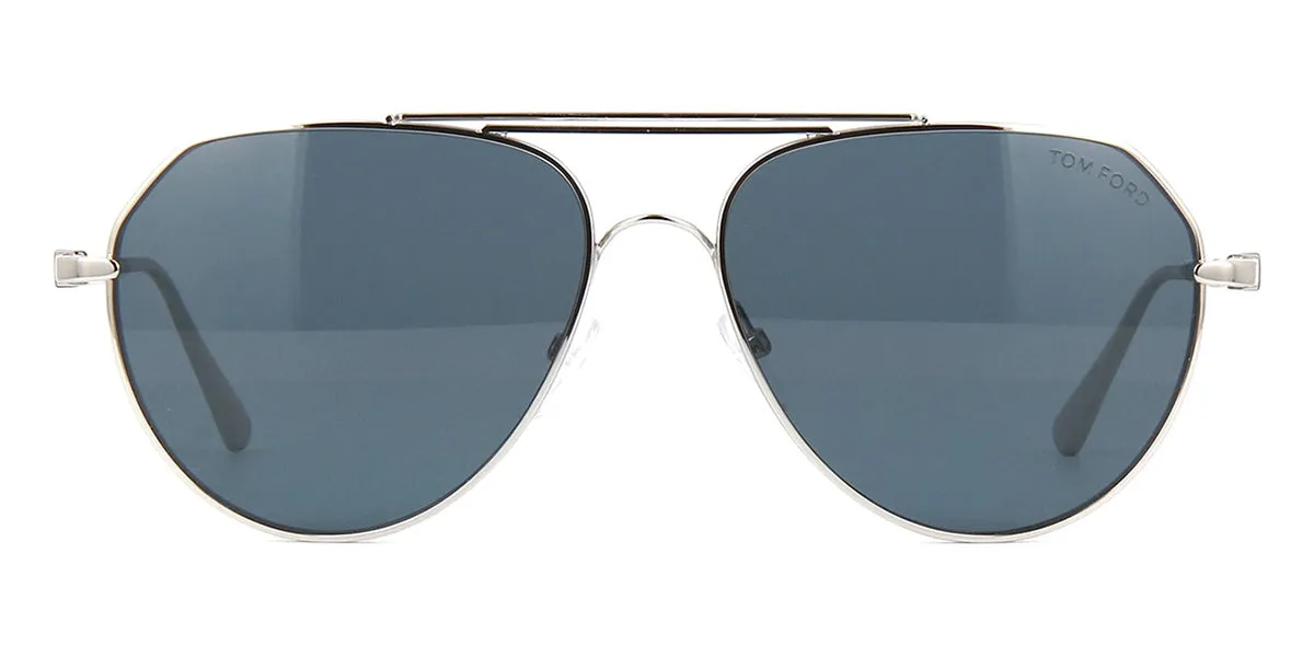 Tom Ford Andes TF670 16V Silver - As Seen On Alexander Ludwig