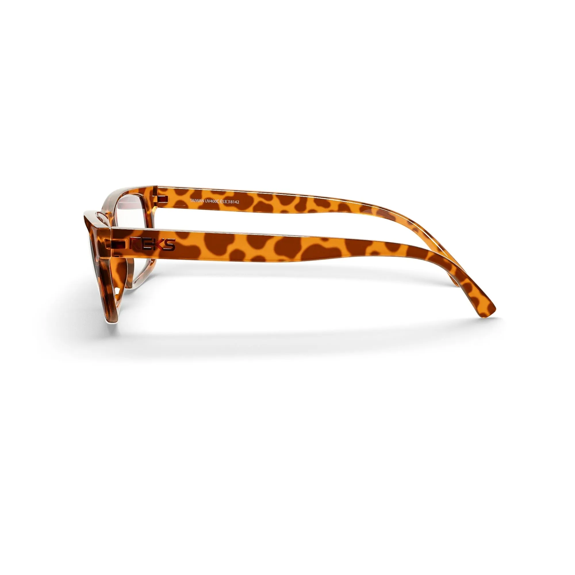 Tortoise Rectangle Eyeglasses